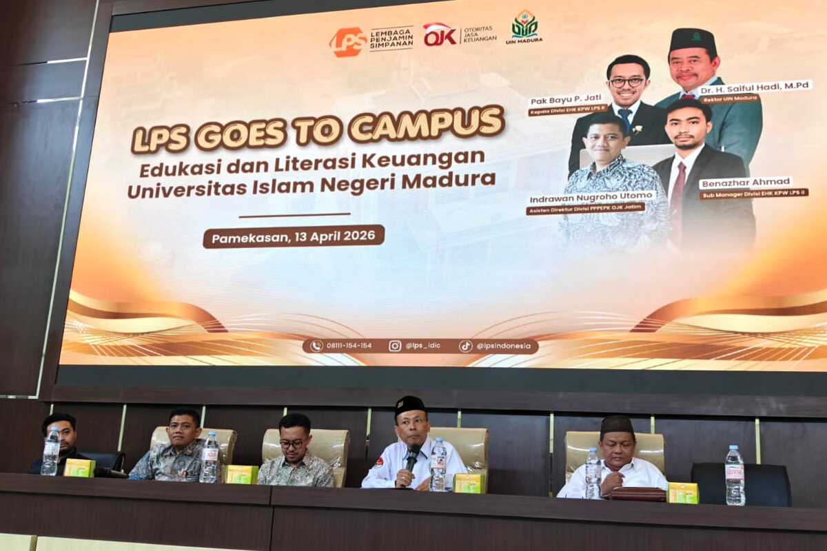 LPS Goes to Campus Sambangi UIN Madura, Ajak Mahasiswa Melek Keuangan