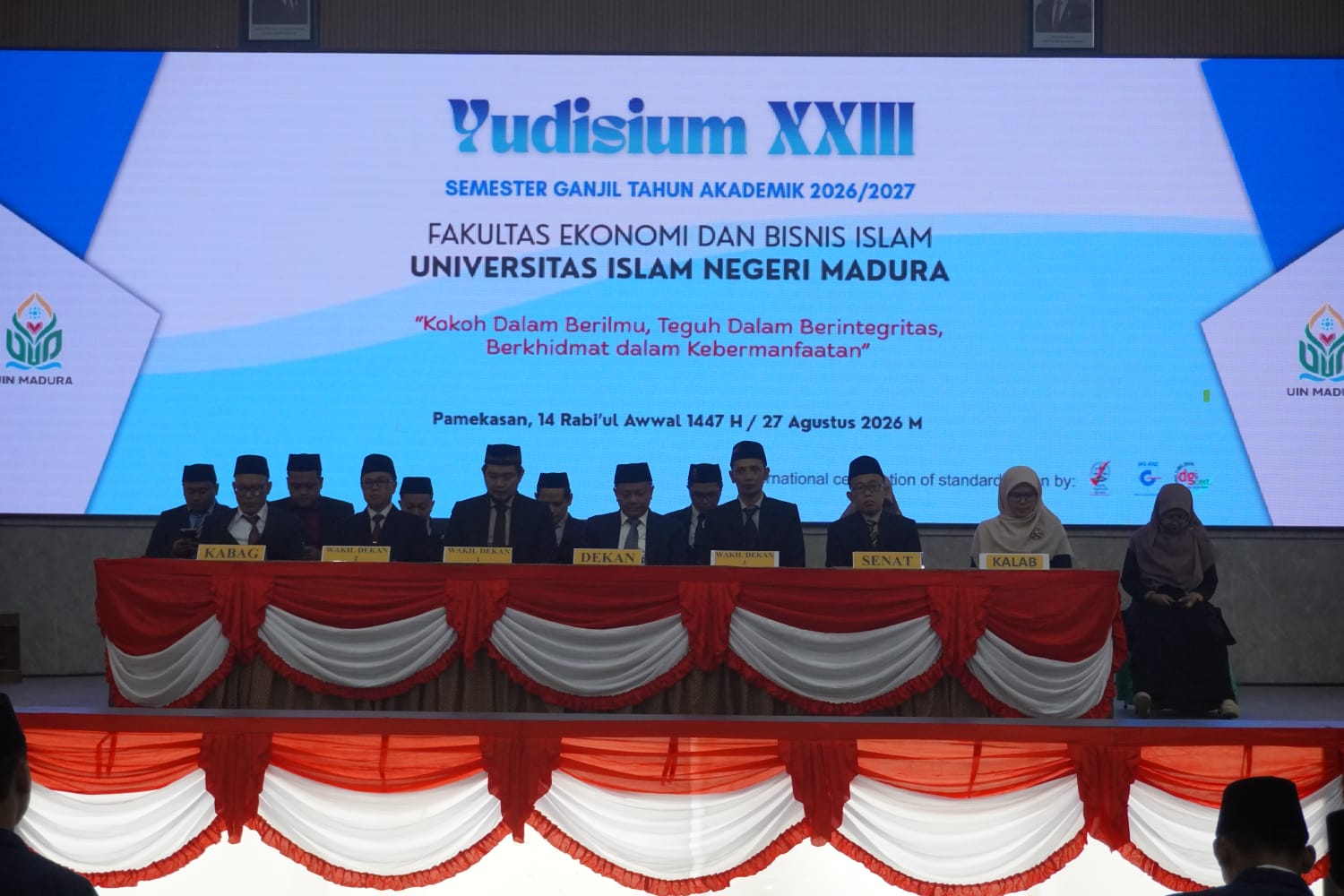 FEBI UIN Madura Gelar Yudisium ke-XXIII, Luluskan 206 Sarjana Baru